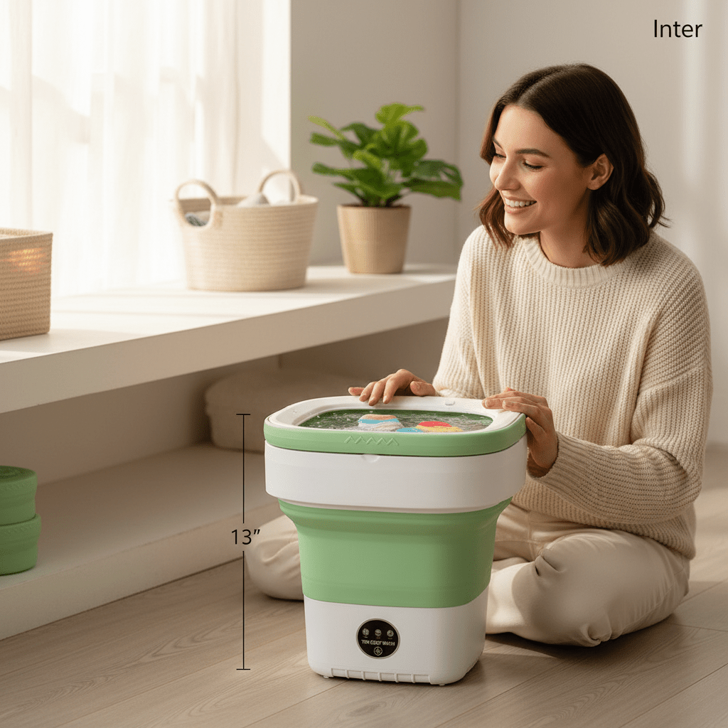 The Cozy Wash - Mini Washing Machin - Mavora